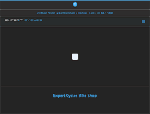 Tablet Screenshot of expertcycles.ie